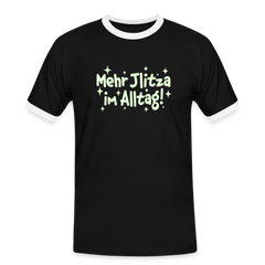 Mehr Jlitzer im Alltag! - Männer Ringer T-Shirt