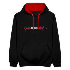 Eene meene Meck... - Kontrast Hoodie