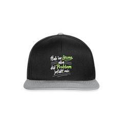 Hab 'ne Lösung, aba did Problem jefällt mir. - Snapback Cap