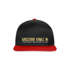Misstrau' Kamel'n! (trinken wöchentlich) - Snapback Cap