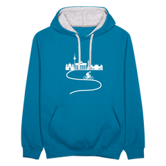 Aus der Stadt - Kontrast Hoodie