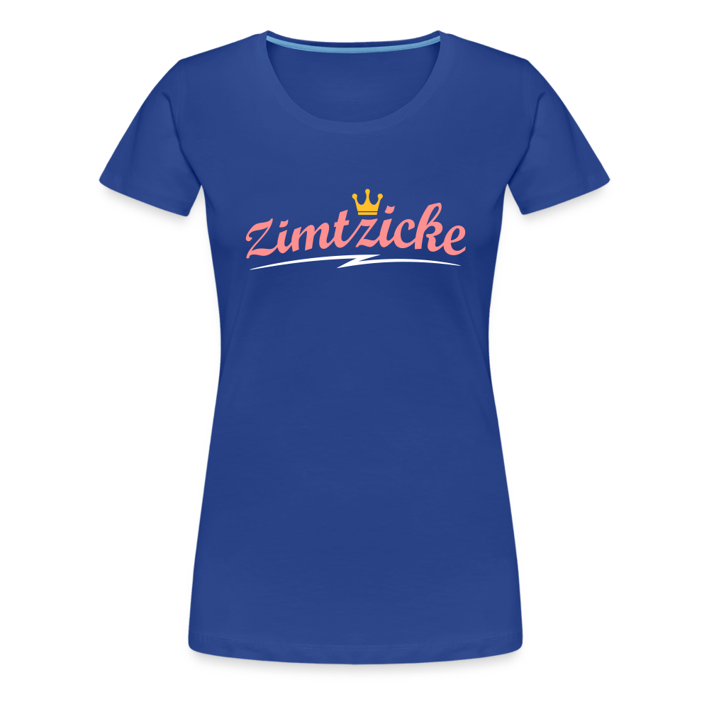 Zimtzicke - Frauen Premium T-Shirt - Königsblau