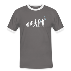 Evolution - Männer Ringer T-Shirt