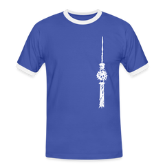 Fernsehturm Zick zack - Männer Ringer T-Shirt