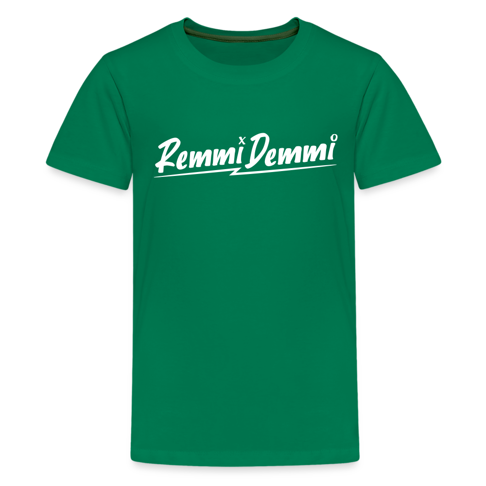 Remmi Demmi - Teenager Premium T-Shirt - Kelly Green