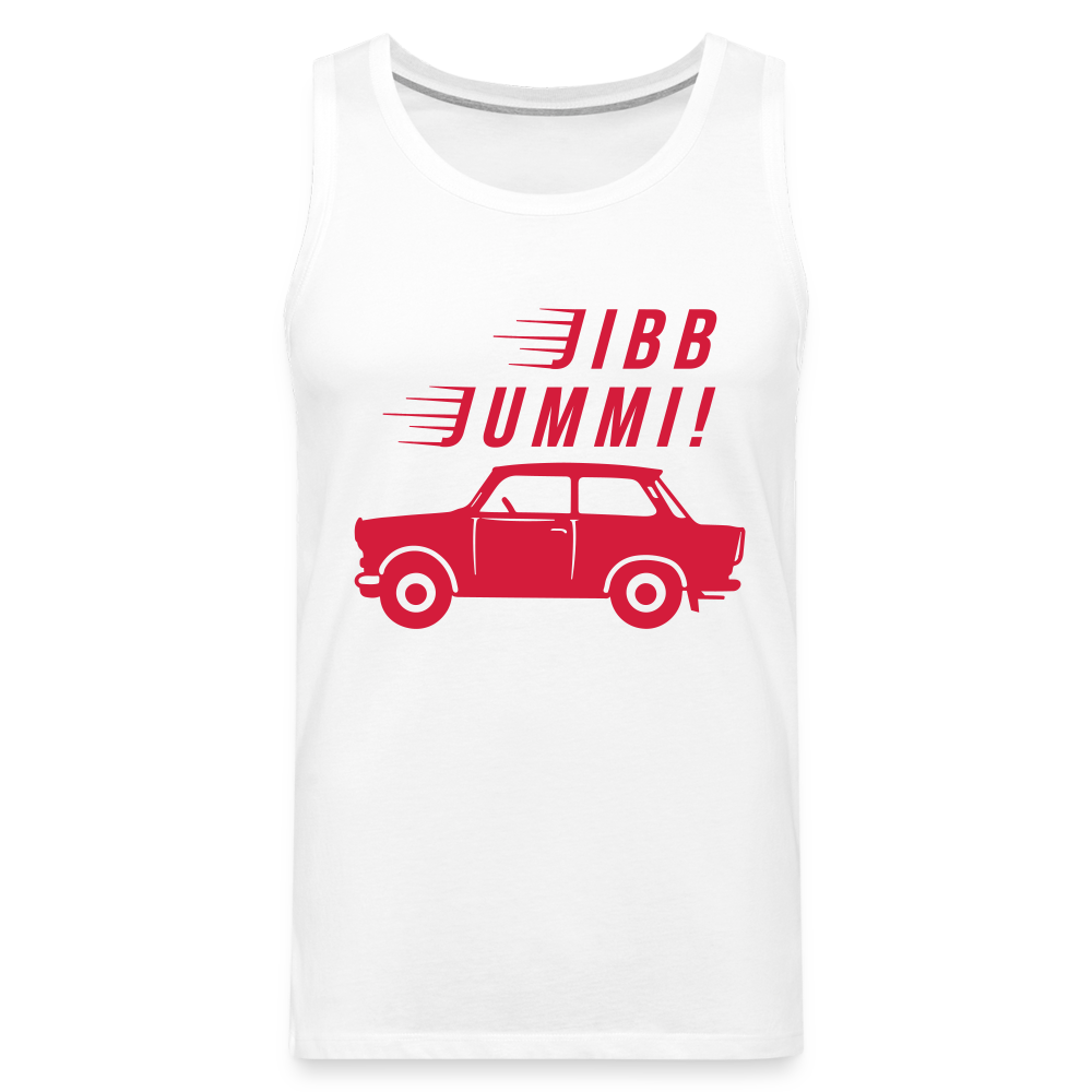 Jibb Jummi - Männer Premium Tank Top - weiß