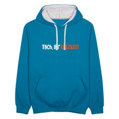 Tach, Ihr Fatzkes! - Kontrast Hoodie