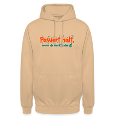 Passiert halt, wenn de nackt feierst! - Unisex Hoodie