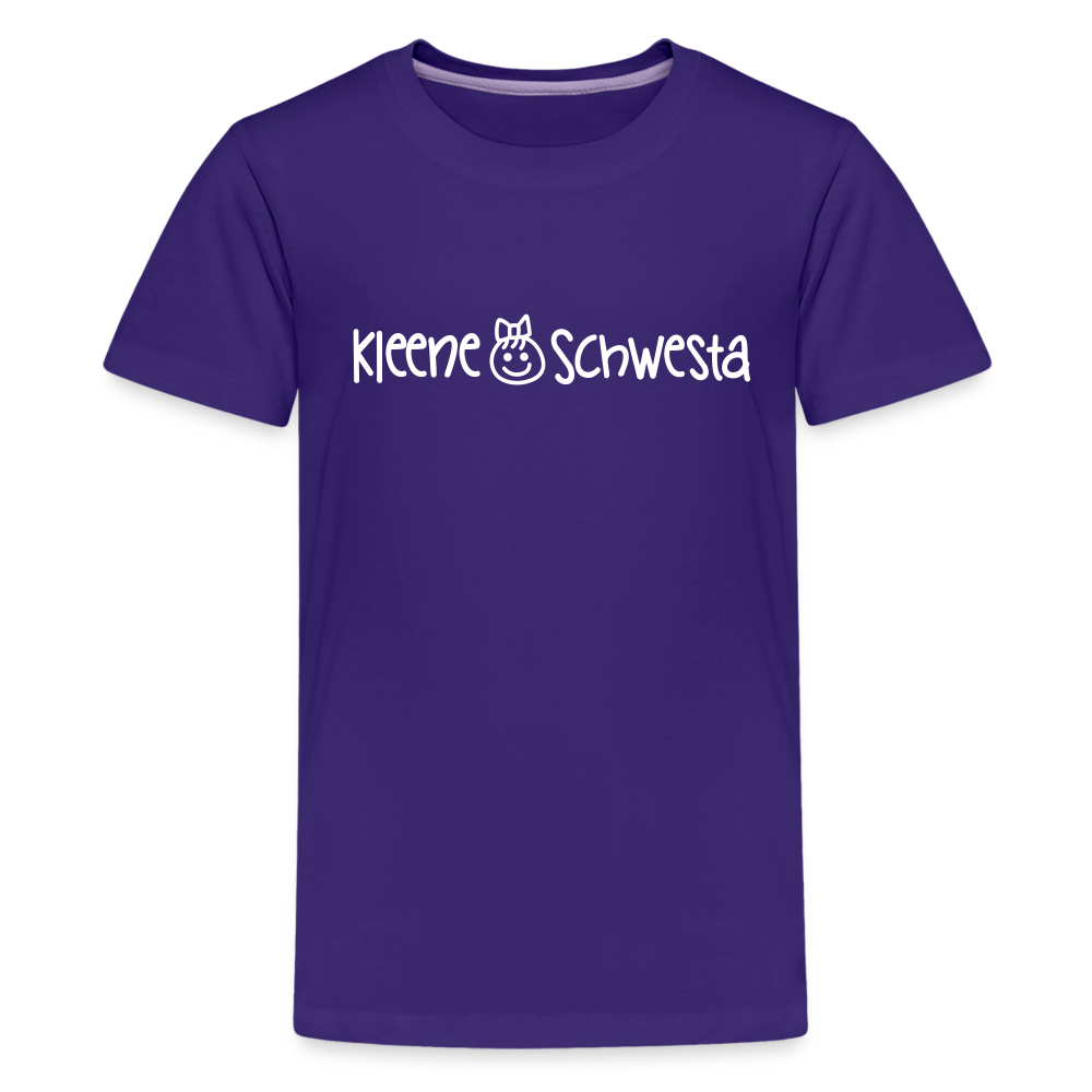 Kleene Schwesta - Teenager Premium T-Shirt - Lila
