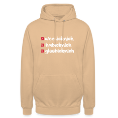 weesicknich, habicknich, gloobicknich - Unisex Hoodie