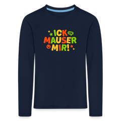 ick mauser - Kinder Langarmshirt