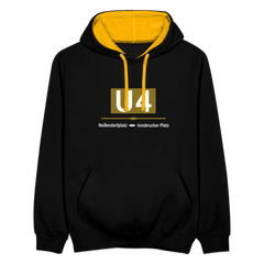 U4 - Kontrast Hoodie
