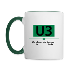 U3 - Tasse zweifarbig