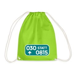 030 statt 0815 - Turnbeutel