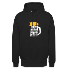 Ick kieke, staune, wunda mir, wie'n kühles Bier jefällt mir hier - Unisex Hoodie