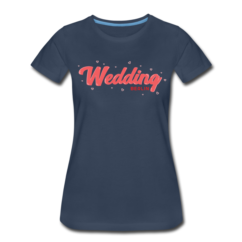Wedding Berlin - Frauen Premium T-Shirt - Navy