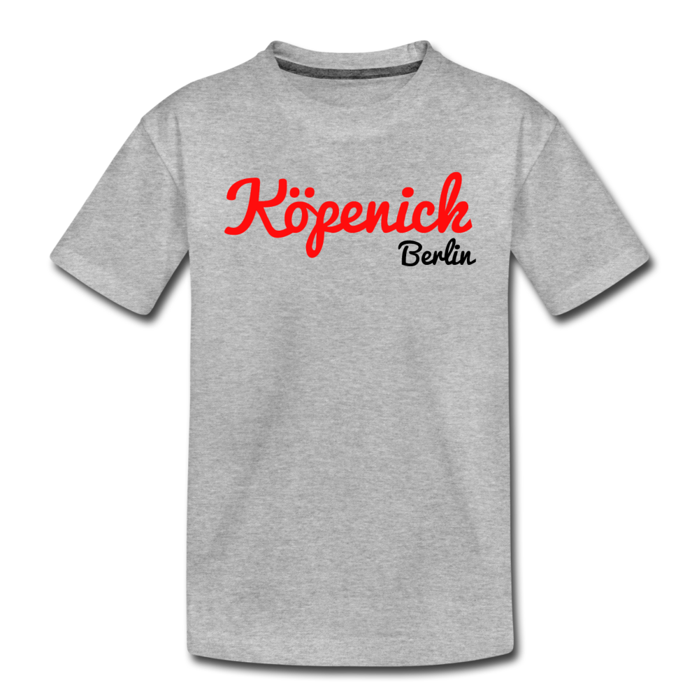 Köpenick - Kinder Premium T-Shirt - Grau meliert