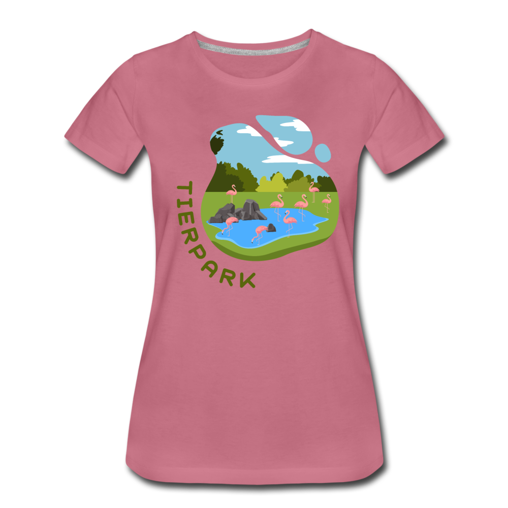 Tierpark - Frauen Premium T-Shirt - Malve