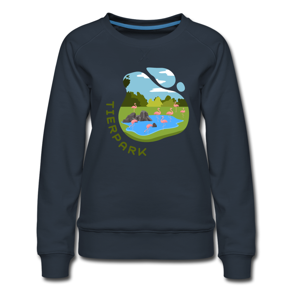 Tierpark - Frauen Premium Sweatshirt - Navy