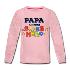 Super Hero - Kinder Langarmshirt