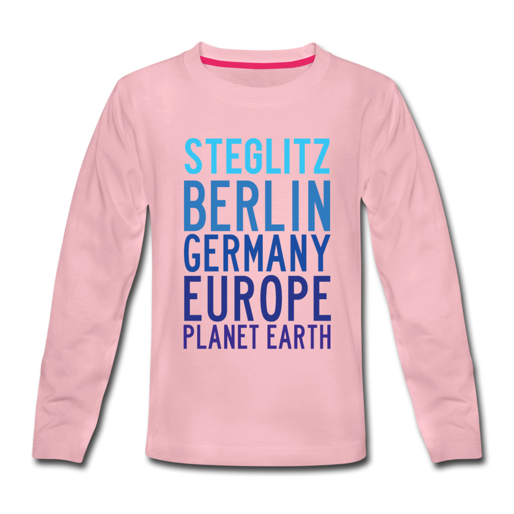 Steglitz Planet Earth - Kinder Langarmshirt - rose shadow