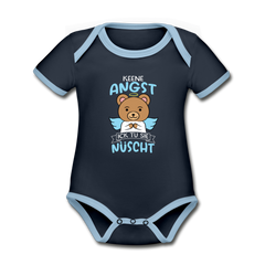 Keene Angst - Baby Bio-Kurzarm-Kontrastbody