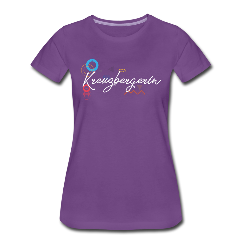 Kreuzbergerin - Frauen Premium T-Shirt - Lila