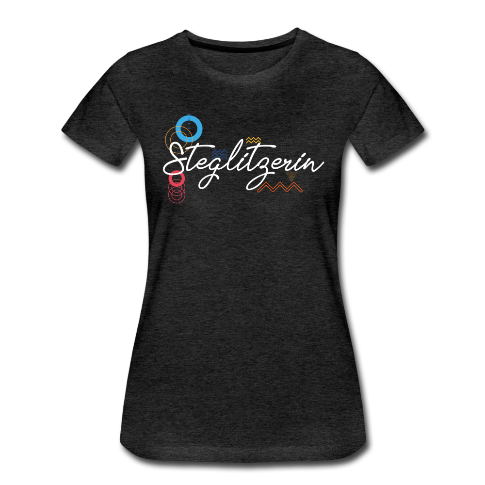 Steglitzerin - Frauen Premium T-Shirt - Anthrazit