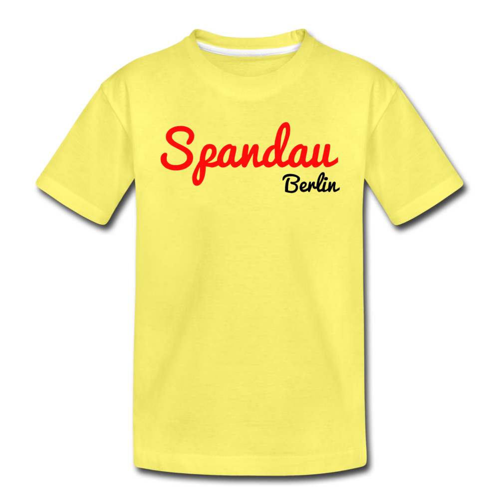 Spandau Berlin - Kinder Premium T-Shirt - Gelb