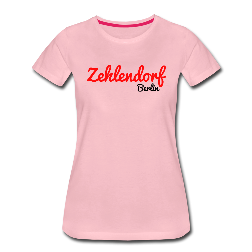 Zehlendorf Berlin - Frauen Premium T-Shirt - Hellrosa