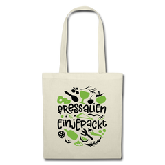 Fressalien einjepackt! - Stoffbeutel