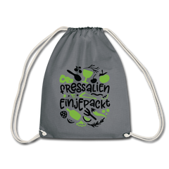 Fressalien einjepackt! - Turnbeutel