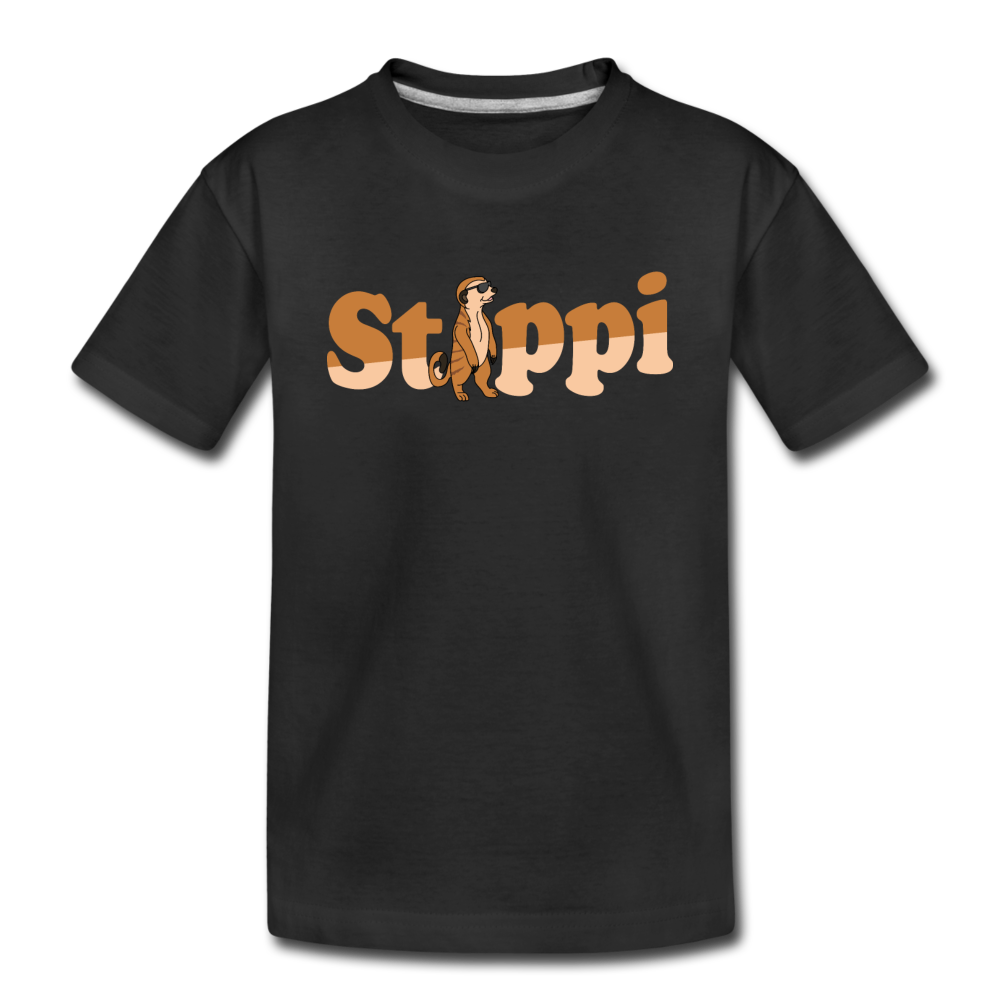 Stippi - Kinder Premium T-Shirt - Schwarz