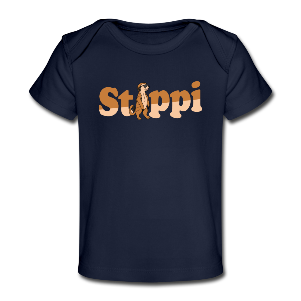 Stippi - Baby Bio T-Shirt - Dunkelnavy