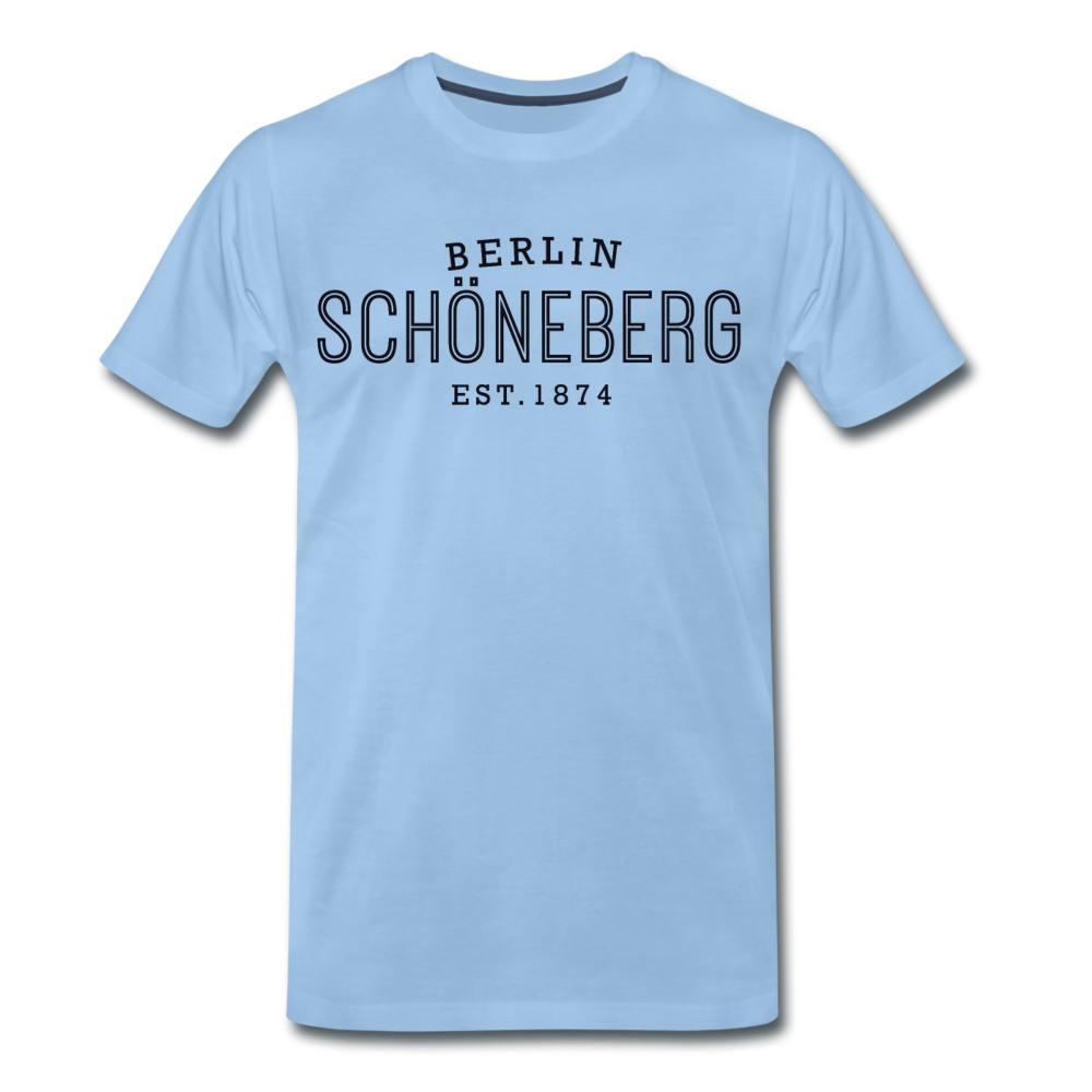 Schöneberg  - Männer Premium T-Shirt - Sky