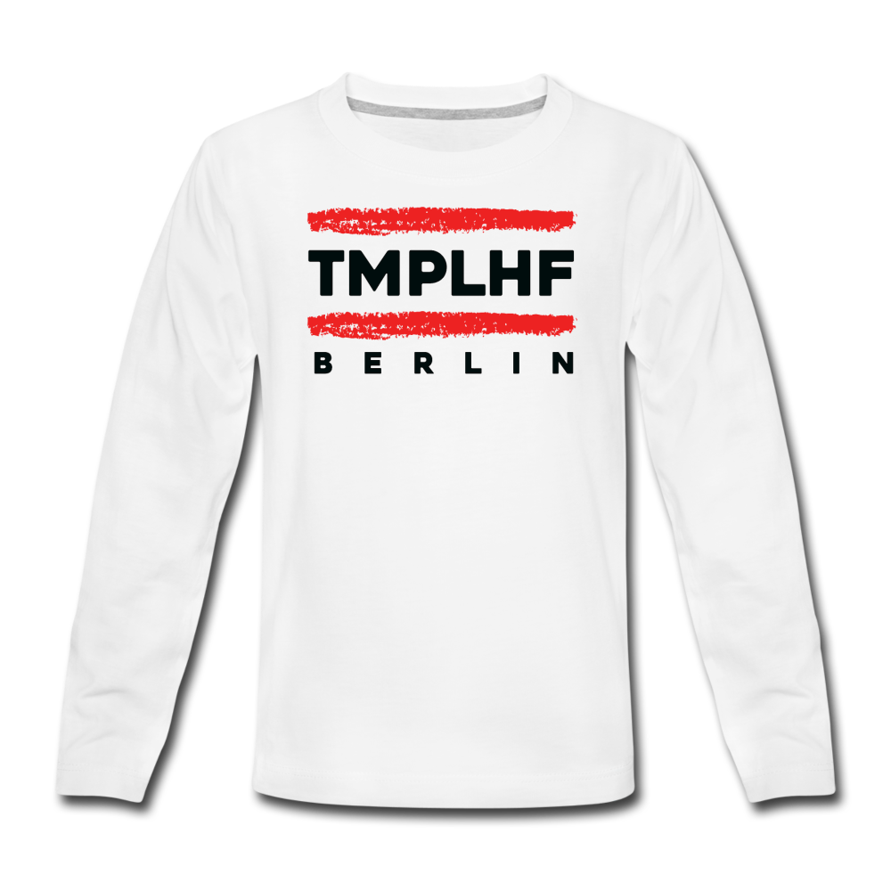 TMPLHF - Teenager Langarmshirt - Weiß