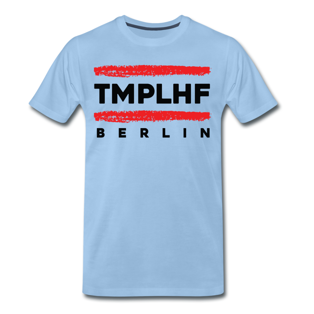 TMPLHF - Männer Premium T-Shirt - Sky