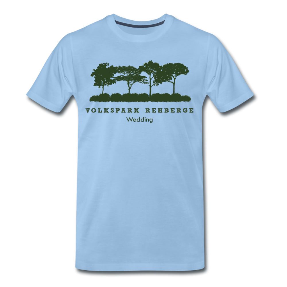 Volkspark Rehberge - Männer Premium T-Shirt - Sky