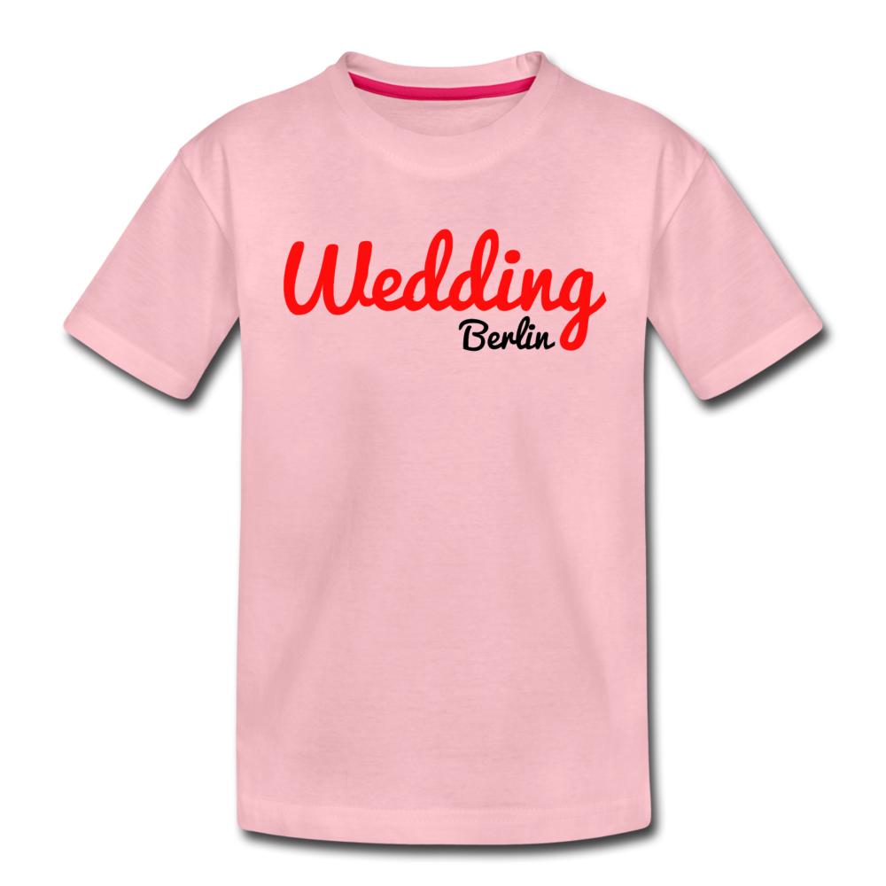 Wedding - Kinder Premium T-Shirt - Hellrosa