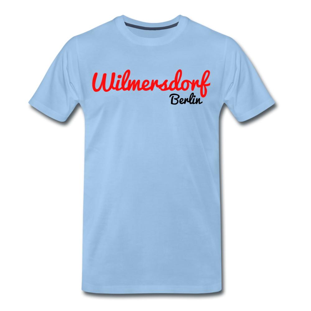 Wilmersdorf Berlin - Männer Premium T-Shirt - Sky