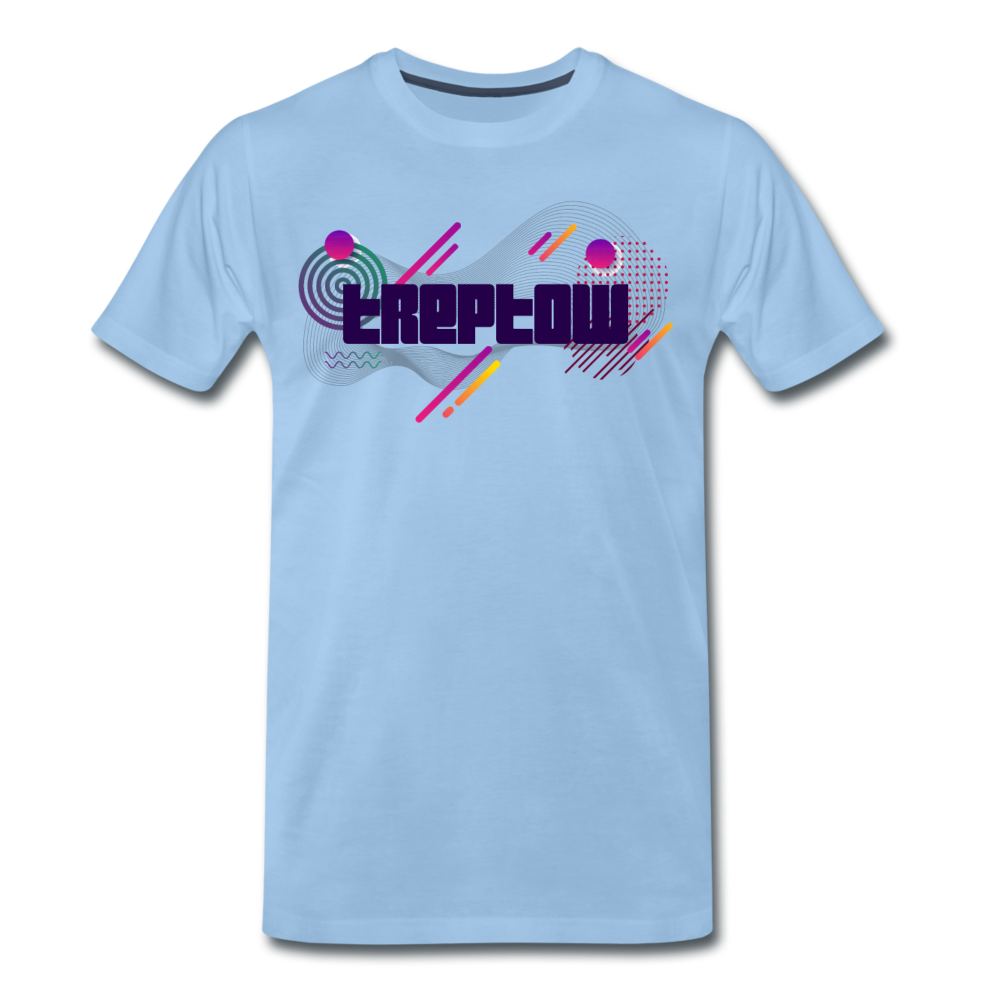 Treptow - Männer Premium T-Shirt - Sky