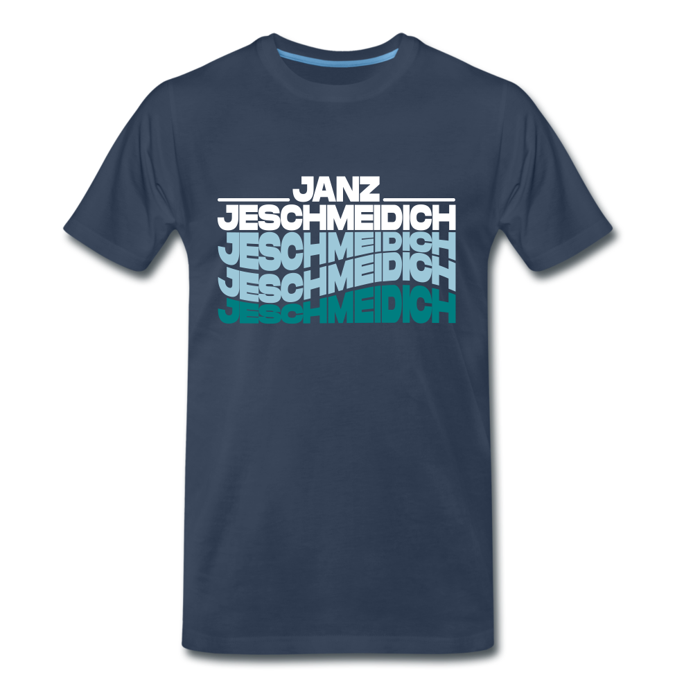 Janz Jeschmeidich - Männer Premium T-Shirt - Navy