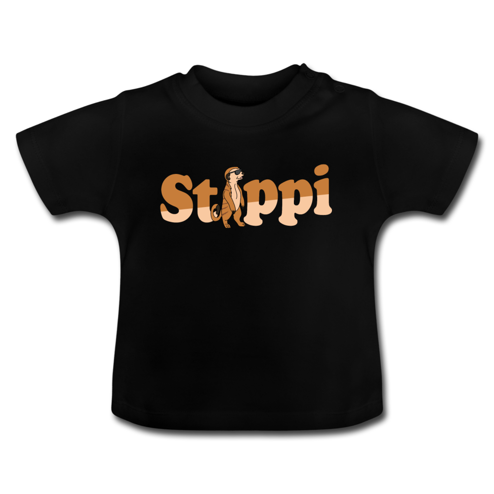 Stippi - Baby T-Shirt - Schwarz