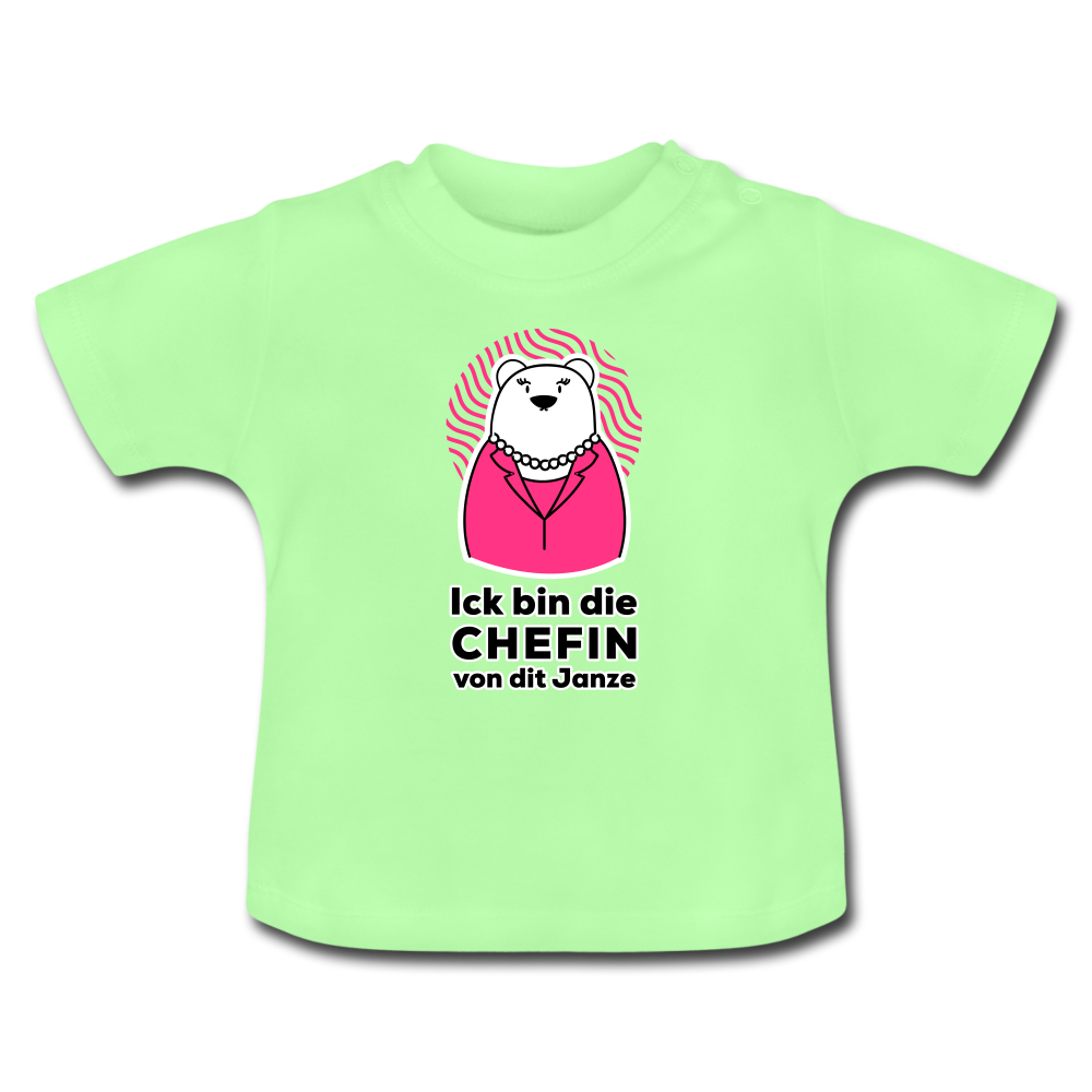 Chefin - Baby T-Shirt - Mintgrün
