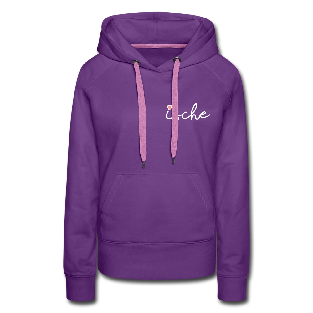 Ische - Frauen Premium Hoodie - Purple