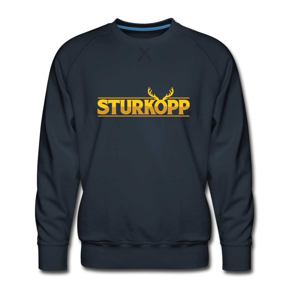 Sturkopp - Männer Premium Sweatshirt - Navy