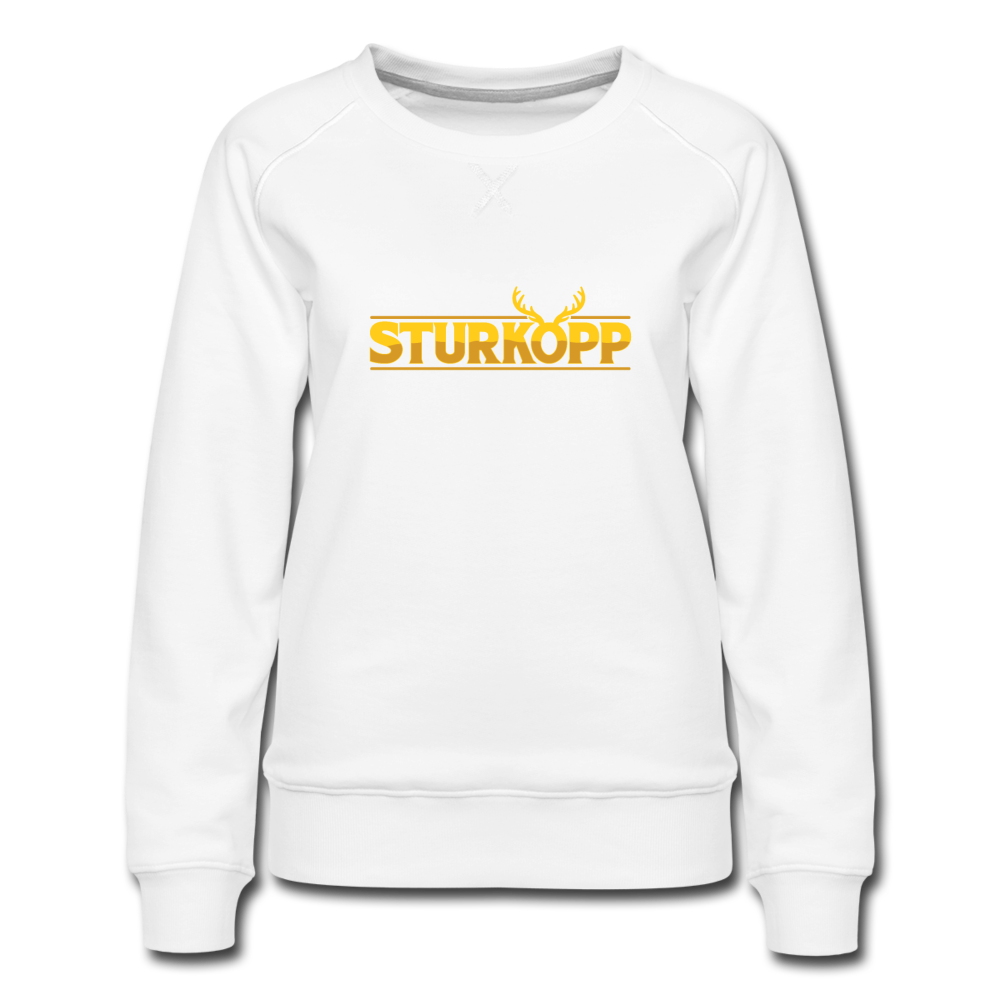 Sturkopp - Frauen Premium Sweatshirt - Weiß