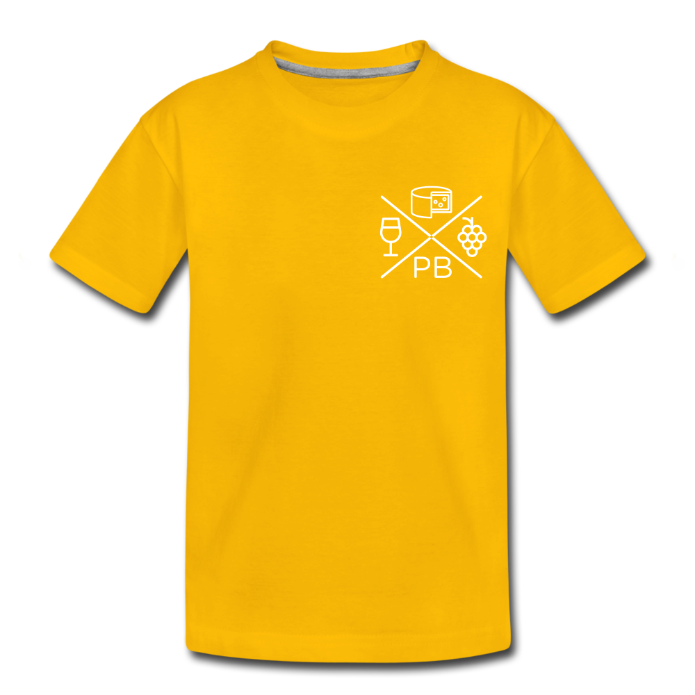 Prenzlauer Berg Kiez - Kinder Premium T-Shirt - Sonnengelb