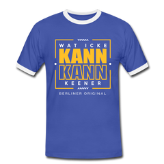 Wat Icke Kann, Kann Keener - Männer Ringer T-Shirt