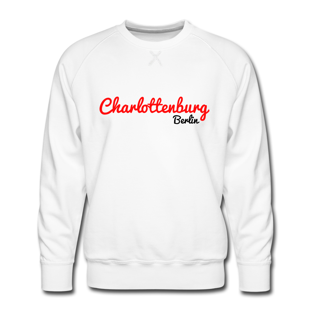 Charlottenburg Berlin - Männer Premium Sweatshirt - white